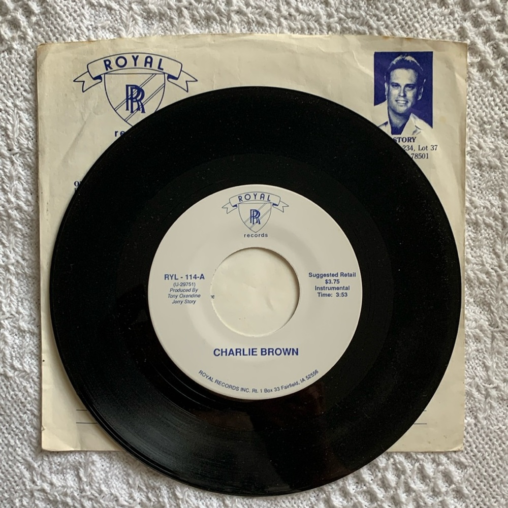 Square Dance 45rpm “Charlie Brown” RYL 114